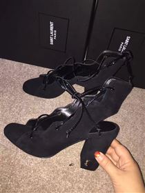 Replica YSL heels sandals black suede shoes 4110 [shoes190a] 13500 : Purse Valley,Designer Replica Handbags,Premium Replica Handbags at PurseValley