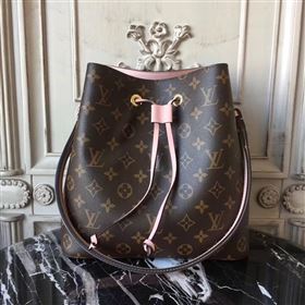 Replica M44022 LV Louis Vuitton Monogram Neonoe Bucket Bag Handbag Pink 6734 [LV1409] 29900 : Purse Valley,Designer Replica Handbags,Premium Replica Handbags at PurseValley