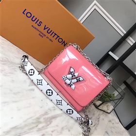 Replica replica Louis Vuitton LV Twist PM Handbag Real Leather Chain Shoulder Bag M54728 Pink [LV1744] 36900 : Purse Valley,Designer Replica Handbags,Premium Replica Handbags at PurseValley