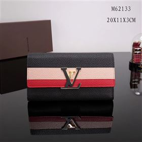 Replica LV Louis Vuitton M62133 Capucines Wallet Clutch Bag Leather Handbag Black&Pink [LV1210] 25900 : Purse Valley,Designer Replica Handbags,Premium Replica Handbags at PurseValley