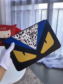 Replica Fendi tri black clutch yellow bag 5577 [fendi133a] 21500 : Purse Valley,Designer Replica Handbags,Premium Replica Handbags at PurseValley