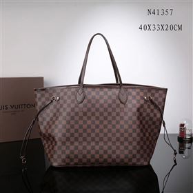 Replica LV Louis Vuitton Neverfull GM Handbag N41357 Damier Bag Brown [LV1185] 25900 : Purse Valley,Designer Replica Handbags,Premium Replica Handbags at PurseValley