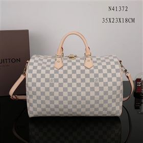 Replica LV Louis Vuitton Speedy 35 Bag N41372 Damier Handbag White [LV1149] 25900 : Purse Valley,Designer Replica Handbags,Premium Replica Handbags at PurseValley