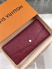 Replica replica Louis Vuitton LV Josephine Real Leather Wallet Monogram Purse Bag M60341 Maroon [lvwallet31] 16900 : Purse Valley,Designer Replica Handbags,Premium Replica Handbags at PurseVal