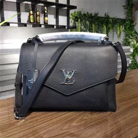 Replica M54849 LV Louis Vuitton My Lockme Bag Twist Real leather Handbag Black 6725 [LV1400] 38900 : Purse Valley,Designer Replica Handbags,Premium Replica Handbags at PurseValley