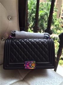 Replica Chanel A67086 medium lambskin le boy handbag black bag 5901 [chanel311a] 31000 : Purse Valley,Designer Replica Handbags,Premium Replica Handbags at PurseValley