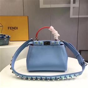 Replica Fendi mini peekaboo light blue v you strap bag 5570 [fendi126a] 44000 : Purse Valley,Designer Replica Handbags,Premium Replica Handbags at PurseValley