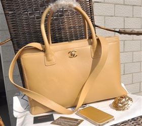 Replica Chanel A66439 lambskin large shopping tote handbag apricot bag 5803 [chanel212a] 34500 : Purse Valley,Designer Replica Handbags,Premium Replica Handbags at PurseValley
