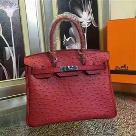 Replica Hermes ostrich wine Birkin bag 5149 [hermes180a] 29500 : Purse Valley,Designer Replica Handbags,Premium Replica Handbags at PurseValley