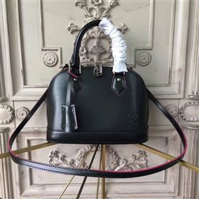 Replica Louis Vuitton LV Alma BB Handbag Epi Leather Shoulder Bag Black&Pink M54160 7020 [LV1695] 35900 : Purse Valley,Designer Replica Handbags,Premium Replica Handbags at PurseValley