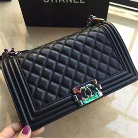Replica Chanel A67086 deerskin rainbow le boy handbag black bag 5941 [chanel351a] 34500 : Purse Valley,Designer Replica Handbags,Premium Replica Handbags at PurseValley