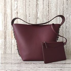 Replica Givenchy Saddle Bag Calfskin Leather G06634 Wine [G06634 20180101] 37900 : Purse Valley,Designer Replica Handbags,Premium Replica Handbags at PurseValley