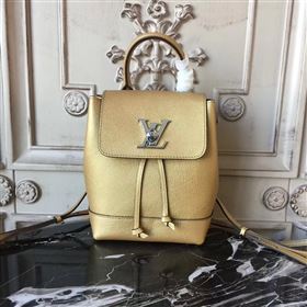 Replica replica Louis Vuitton LV Lockme Mini Backpack Handbag Real Leather Bag M54575 Gold [LV1791] 35900 : Purse Valley,Designer Replica Handbags,Premium Replica Handbags at PurseValley