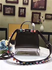 Replica Fendi mini peekaboo black v strap rainbow bag 5567 [fendi123a] 44000 : Purse Valley,Designer Replica Handbags,Premium Replica Handbags at PurseValley