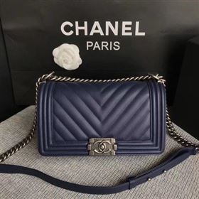 Replica Boy Chanel Flap Bag Original Chevron Leather A67086V Blue [A67086V 20180101] 32900 : Purse Valley,Designer Replica Handbags,Premium Replica Handbags at PurseValley