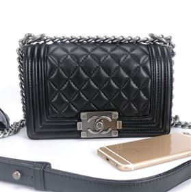 Replica Chanel 67085 leather small le boy handbag black bag 5659 [chanel47a] 18500 : Purse Valley,Designer Replica Handbags,Premium Replica Handbags at PurseValley