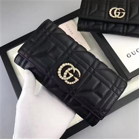 Replica Gucci 2 fold wallet black bag 6410 [GG164a] 9500 : Purse Valley,Designer Replica Handbags,Premium Replica Handbags at PurseValley