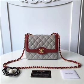 Replica Chanel lambskin new 17cm flap gray shoulder bag 6168 [chanel578a] 29500 : Purse Valley,Designer Replica Handbags,Premium Replica Handbags at PurseValley
