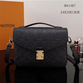Replica LV Louis Vuitton Pochette Metis Shoulder Bag M41487 Monogram Leather Handbag Black [LV1078] 39900 : Purse Valley,Designer Replica Handbags,Premium Replica Handbags at PurseValley