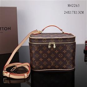 Replica LV Louis Vuitton M42265 Monogram Nice BB Toiletry Bag Handbag Brown [LV1112] 29900 : Purse Valley,Designer Replica Handbags,Premium Replica Handbags at PurseValley