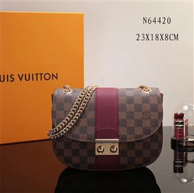 Replica LV Louis Vuitton Monogram Wight Shoulder Bag N64420 Damier Handbag Wine [LV1069] 29900 : Purse Valley,Designer Replica Handbags,Premium Replica Handbags at PurseValley
