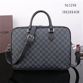 Replica LV Louis Vuitton Dandy Slim Documents Messenger Bag N63298 Damier Graphite Handbag [LV1006] 33900 : Purse Valley,Designer Replica Handbags,Premium Replica Handbags at PurseValley