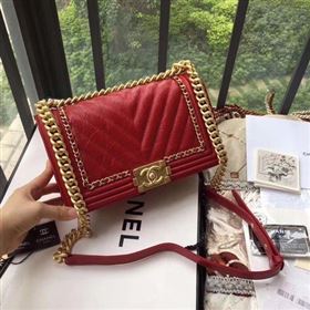 Replica Boy Chanel Flap Bag Original Leather B67086 Red [B67086 20180101] 33900 : Purse Valley,Designer Replica Handbags,Premium Replica Handbags at PurseValley