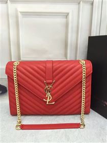 Replica YSL large red shoulder College bag 4767 [YSL66a] 22500 : Purse Valley,Designer Replica Handbags,Premium Replica Handbags at PurseValley