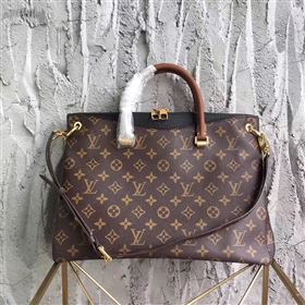 Replica LV Louis Vuitton Pallas Tote Handbag Monogram Shoulder Bag Black M41064 6818 [LV1493] 29900 : Purse Valley,Designer Replica Handbags,Premium Replica Handbags at PurseValley