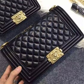 Replica Chanel A67086 lambskin le boy handbag black bag 5961 [chanel371a] 29500 : Purse Valley,Designer Replica Handbags,Premium Replica Handbags at PurseValley