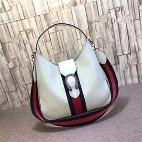 Replica Gucci Dionysus Medium Leather Hobo Bag 446687 White [446687 20180110] 32900 : Purse Valley,Designer Replica Handbags,Premium Replica Handbags at PurseValley