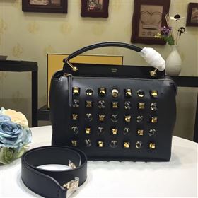 Replica Fendi shoulder tote black bag 5535 [fendi90a] 50500 : Purse Valley,Designer Replica Handbags,Premium Replica Handbags at PurseValley