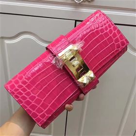 Replica Hermes large crocodile rose clutch red bag 5073 [hermes75a] 25000 : Purse Valley,Designer Replica Handbags,Premium Replica Handbags at PurseValley