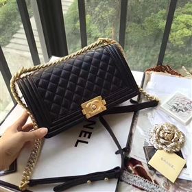 Replica Chanel A67086 deerskin le boy handbag black bag 6164 [chanel574a] 34500 : Purse Valley,Designer Replica Handbags,Premium Replica Handbags at PurseValley
