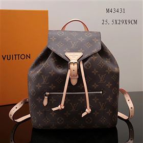 Replica LV Louis Vuitton Monogram Montsouris Backpack M43431 Shoulder Bag Brown [LV1064] 33900 : Purse Valley,Designer Replica Handbags,Premium Replica Handbags at PurseValley