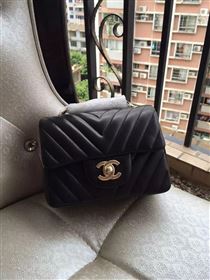 Replica Chanel A1115 small lambskin black handbag V bag 5895 [chanel305a] 25000 : Purse Valley,Designer Replica Handbags,Premium Replica Handbags at PurseValley