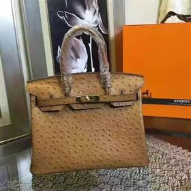 Replica Hermes ostrich tan Birkin bag 5146 [hermes177a] 29500 : Purse Valley,Designer Replica Handbags,Premium Replica Handbags at PurseValley