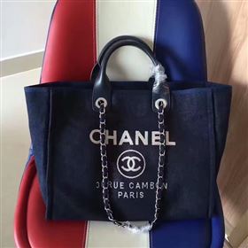 Replica Chanel Deauville Tote Bag Original Canvas Leather A68047 7 [A68047 20171023] 29900 : Purse Valley,Designer Replica Handbags,Premium Replica Handbags at PurseValley