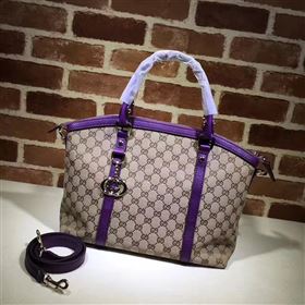 Replica Gucci GG gray purple tote handbag shoulder bag 6381 [GG135a] 21500 : Purse Valley,Designer Replica Handbags,Premium Replica Handbags at PurseValley
