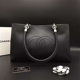 Replica Chanel A88895 lambskin large tote handbag black bag 6097 [chanel507a] 36000 : Purse Valley,Designer Replica Handbags,Premium Replica Handbags at PurseValley