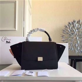Replica Celine tri colors suede Trapeze black bag 4493 [celine26a] 50500 : Purse Valley,Designer Replica Handbags,Premium Replica Handbags at PurseValley