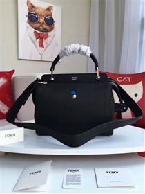 Replica Fendi black medium tote shoulder bag 5548 [fendi104a] 39500 : Purse Valley,Designer Replica Handbags,Premium Replica Handbags at PurseValley