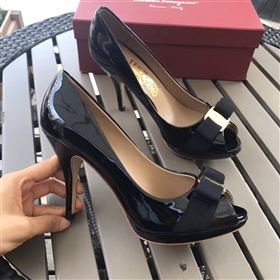 Replica Ferragamo 95cm heels sandals black paint shoes 4290 [shoes372a] 13500 : Purse Valley,Designer Replica Handbags,Premium Replica Handbags at PurseValley