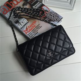 Replica Chanel 33814 leather small woc handbag black bag 5619 [chanel7a] 18500 : Purse Valley,Designer Replica Handbags,Premium Replica Handbags at PurseValley