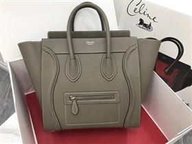 Replica Celine Luggage Mini Tote Bag Original Leather CLY33081L Khaki [CLY33081L 20171102] 46900 : Purse Valley,Designer Replica Handbags,Premium Replica Handbags at PurseValley
