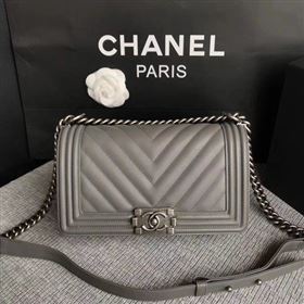 Replica Boy Chanel Flap Bag Original Chevron Leather A67086V Grey [A67086V 20180101] 32900 : Purse Valley,Designer Replica Handbags,Premium Replica Handbags at PurseValley