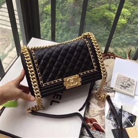 Replica Boy Chanel Flap Bag Original Leather B67086 Black [B67086 20180101] 33900 : Purse Valley,Designer Replica Handbags,Premium Replica Handbags at PurseValley