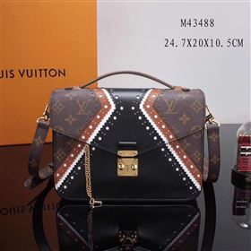 Replica LV Louis Vuitton Monogram Pochette Metis Shoulder Bag M43488 Handbag Black [LV1073] 35900 : Purse Valley,Designer Replica Handbags,Premium Replica Handbags at PurseValley