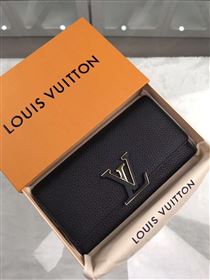 Replica replica Louis Vuitton LV Capucines Wallet Real Leather Purse Bag Black M61248 [lvwallet193] 16900 : Purse Valley,Designer Replica Handbags,Premium Replica Handbags at PurseValley