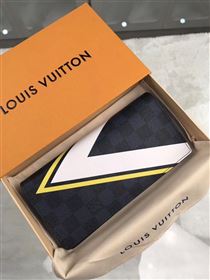 Replica replica Louis Vuitton LV Brazza Wallet America Cup Damier Purse Bag Yellow N64004 [lvwallet185] 11000 : Purse Valley,Designer Replica Handbags,Premium Replica Handbags at PurseValley